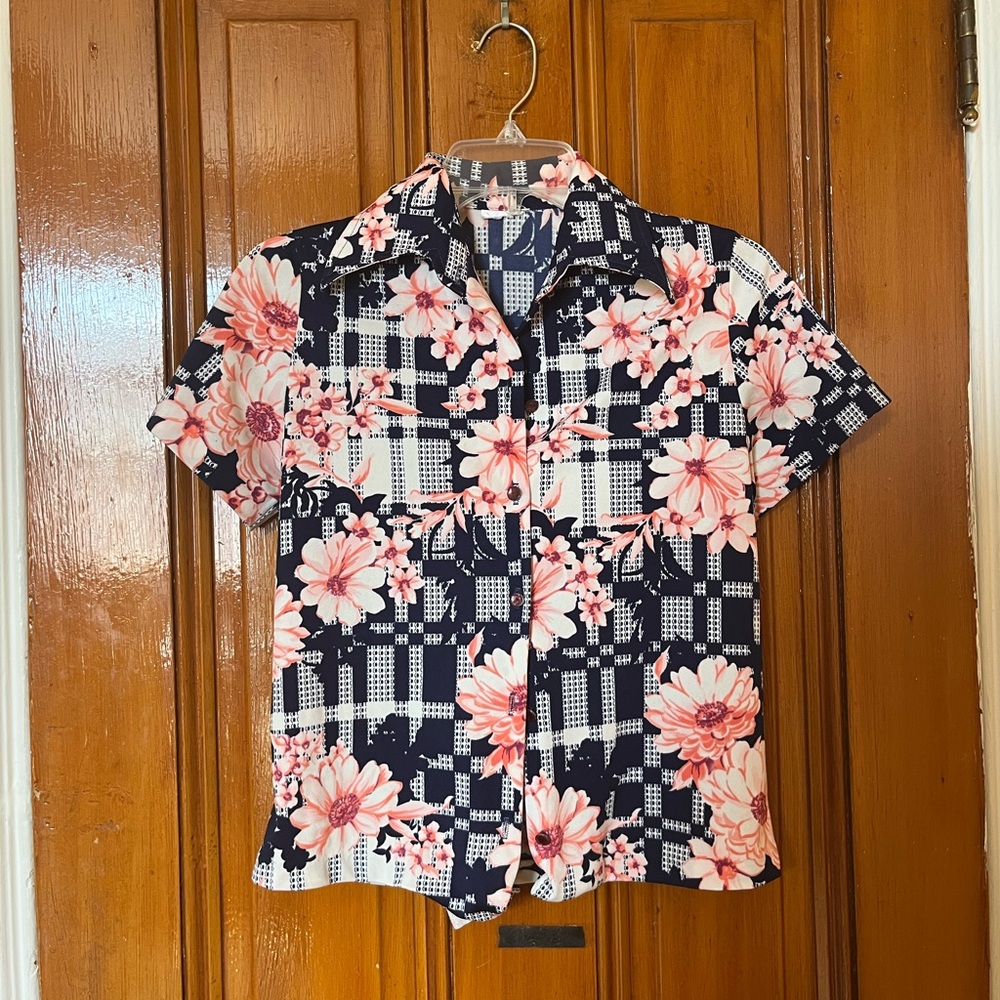 Vintage floral shirt
